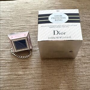 RARE Christian Dior Princess Ring 001 Gloss And Lipstick Palette